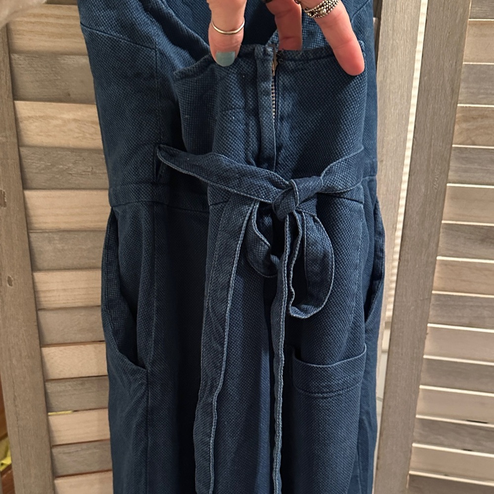 Marine Layer Deep Blue Jumpsuit - Picture 8 of 11